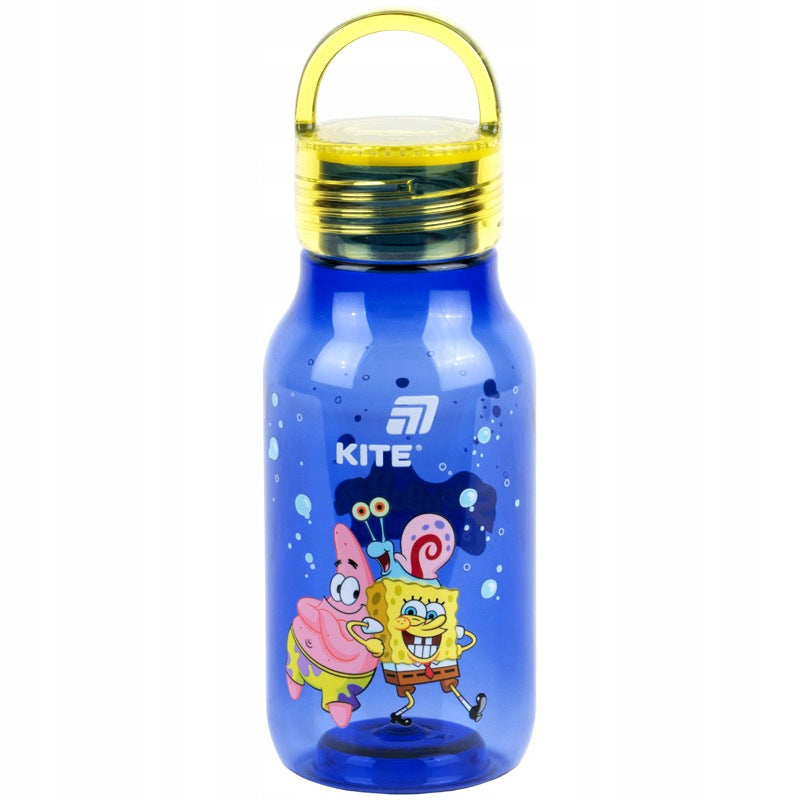 Niebieska tritanowa butelka na wodę Kite SpongeBob 430 ml do szkoły