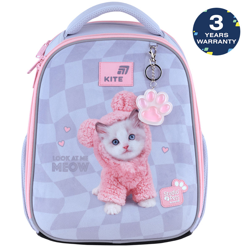 Školní aktovky ortopedická pro prvňačku Studio Pets Kite
