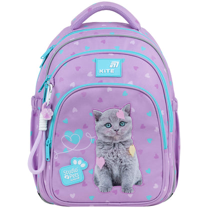 Batoh školní ortopedický Kite Studio Pets pro dívky  6–8 let