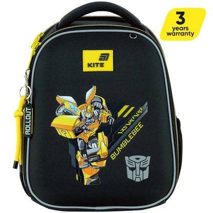 Školní aktovka ortopedická pro chlapce 6 let Transformers Kite