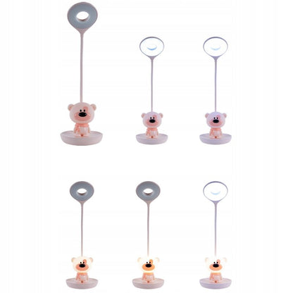 Tryby swiata lampy do nauki USB kabel