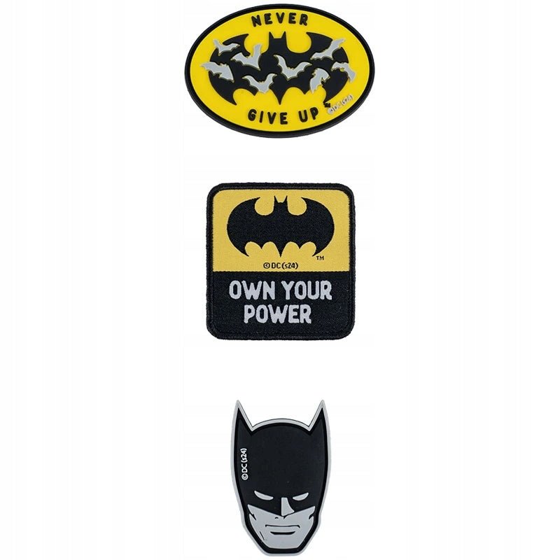 Naszywki na rzep emblemat 3 szt DC Batman KITE