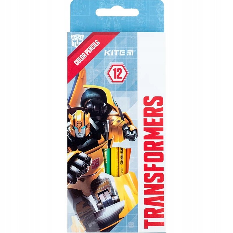 Kredki kołówkowe 12 sztuk Transformers