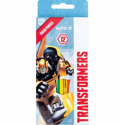 Kredki kołówkowe 12 sztuk Transformers
