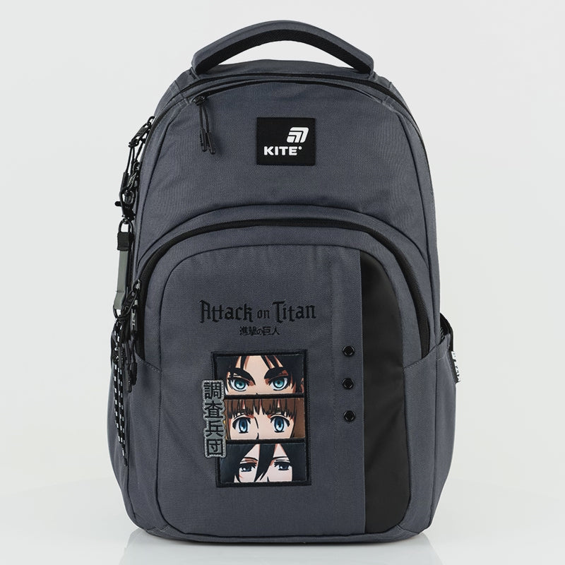  Batoh školní Kite Attack on Titan studentský šedý