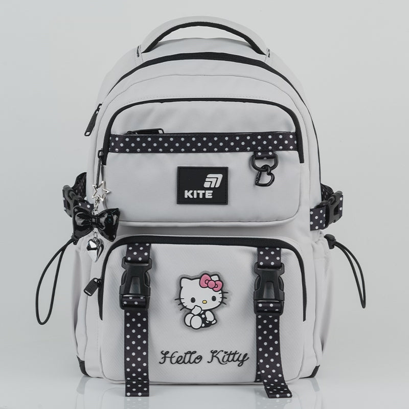 Batoh školní Kite Hello Kitty ortopedický pro dívky do školy s přívěskem 