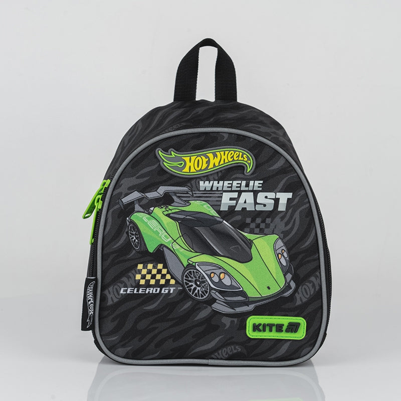 Batoh předškolní pro chlapce 2-5 let s hrudním pásem Hot Wheels Kite