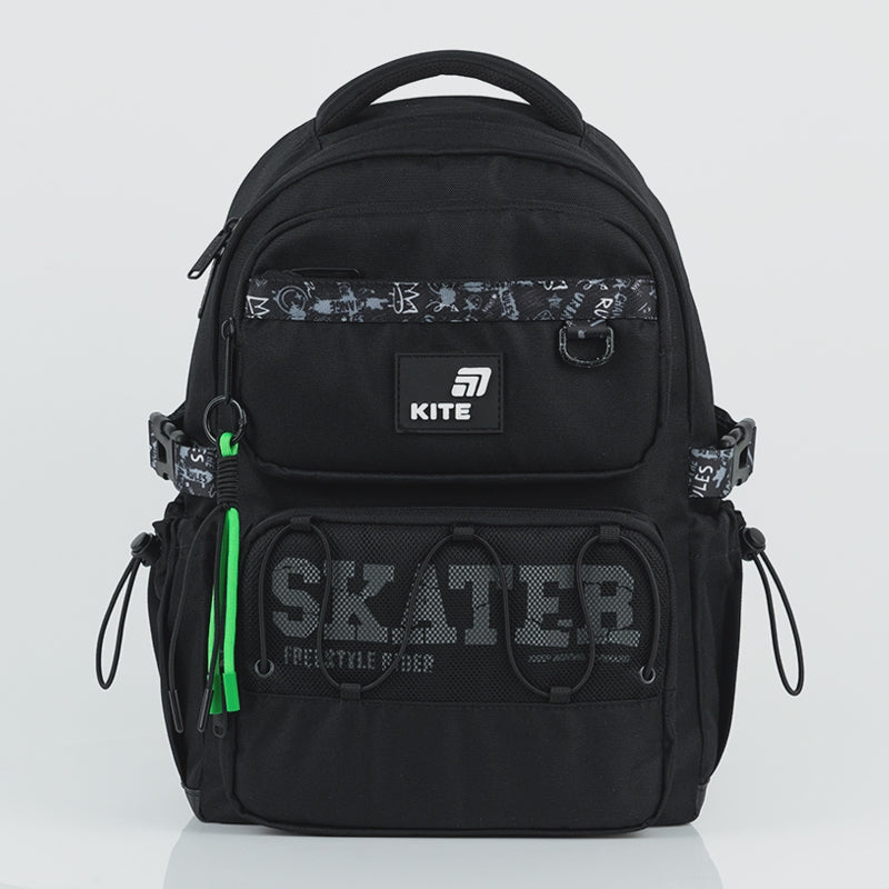 Batoh školní ortopedický pro chlapce černý Kite Skater do školy