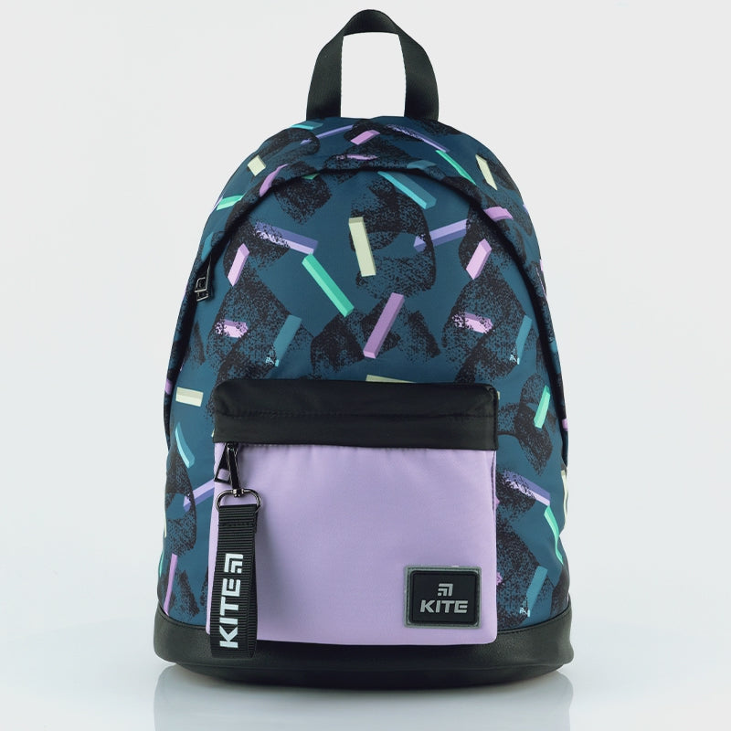 Stylový batoh školní pro teenagery s barevnými dívčí vzory Kite