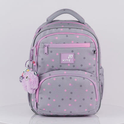 Batoh školní ortopedický Kite pro dívky 4-6 třída Cute Monster
