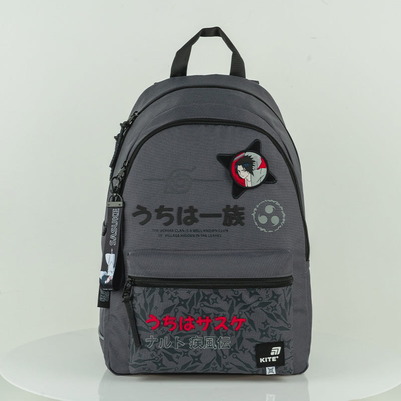  Batoh školní studentský Kite Naruto šedý