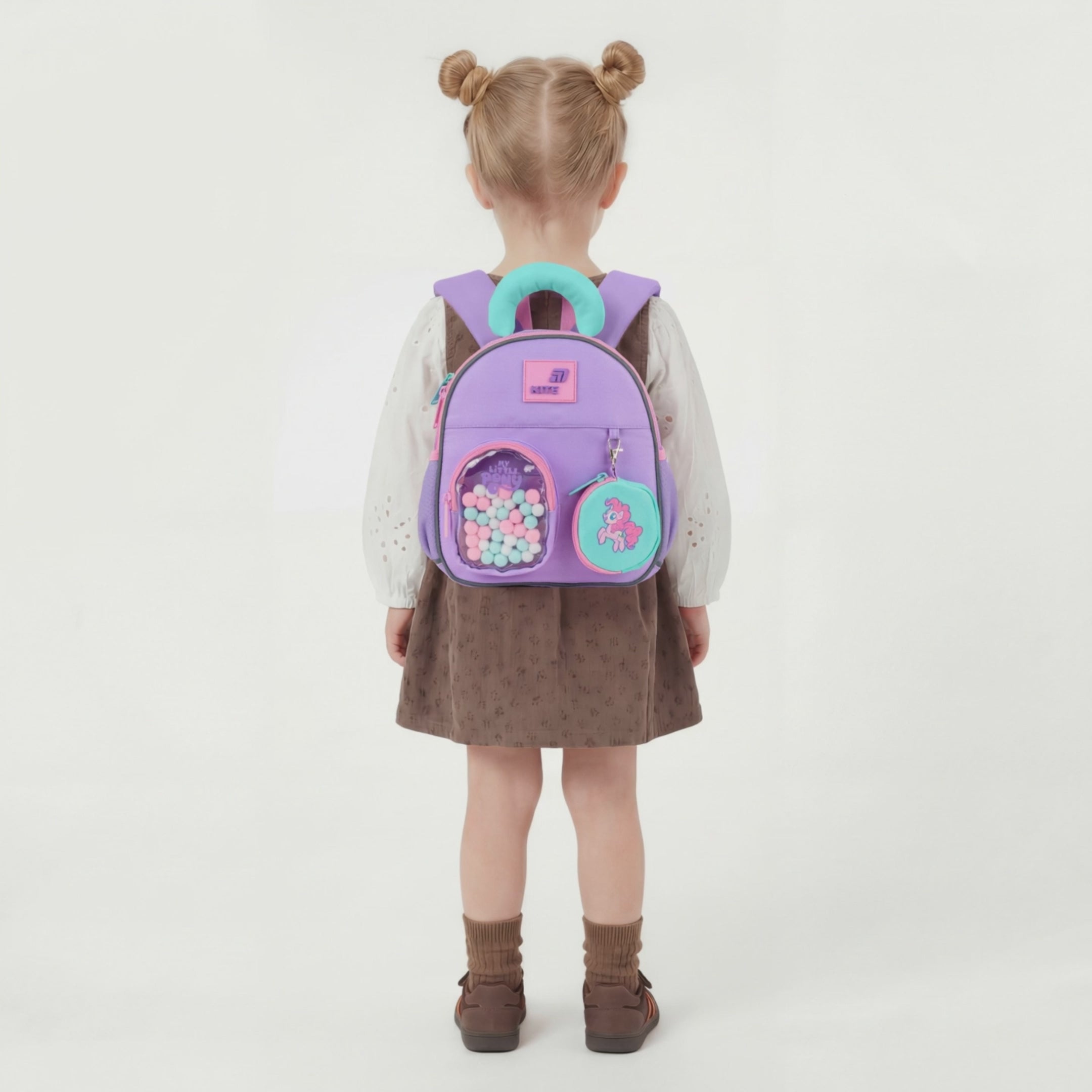 Batoh předškolní Kite My Little Pony pro dívky fialový s peněženkou