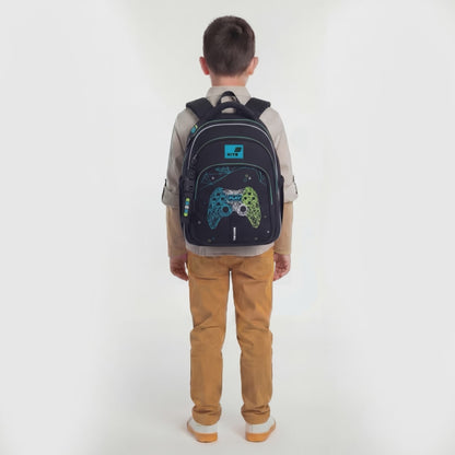 Batoh školní ortopedický Kite pro chlapce 9-12 let ergonomický černý