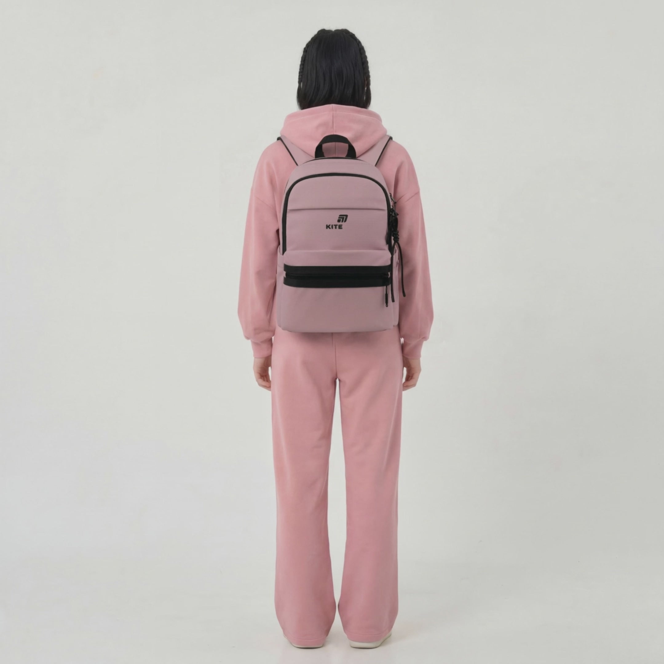 Batoh školní mládežnický pro dívky růžový Kite Pink