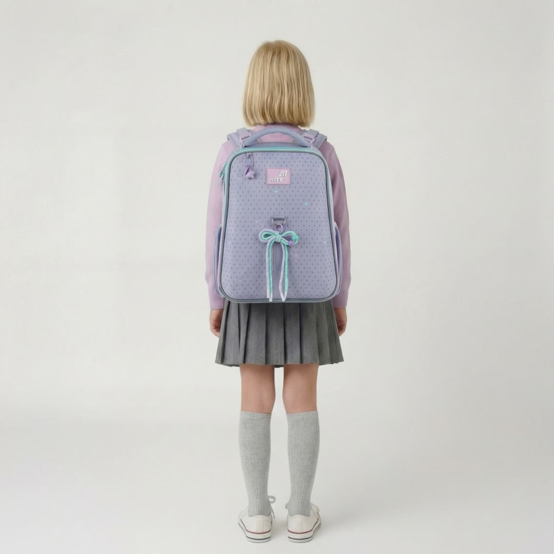 Školní aktovka ortopedická pro dívky 6–10 let do 1–4 třídy Kite Education Lovely