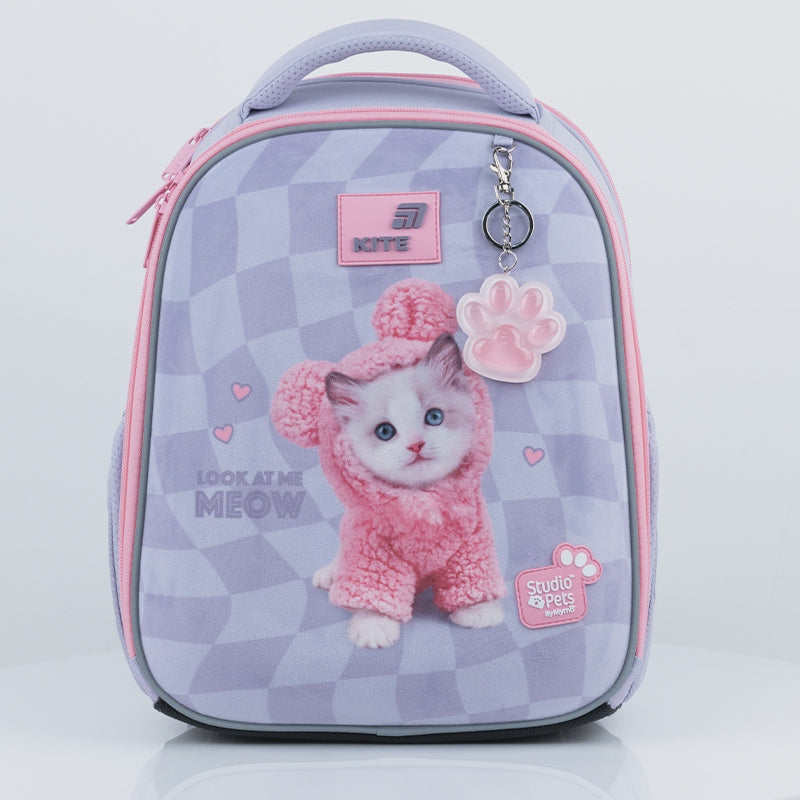 Školní aktovky ortopedická pro prvňačku Studio Pets Kite