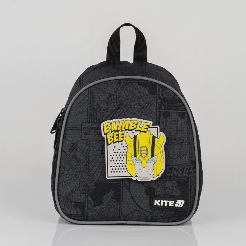 Batoh předškolní pro chlapce odnímatelné nášivky Transformers Kite