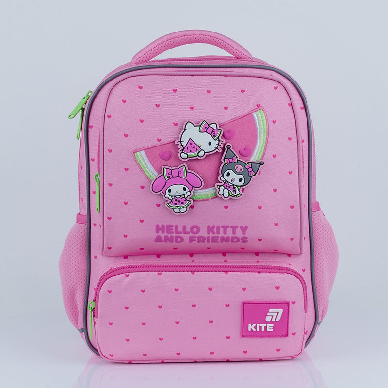 Batoh předškolní Kite Hello Kitty lehký a prostorný pro dívky 4–7 let