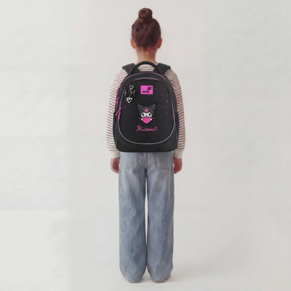 Batoh školní Kite Kuromi ortopedický lehký pro dívky do školy černý
