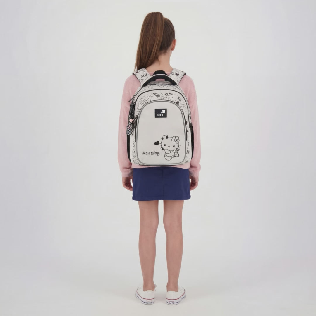 Batoh školní Kite Hello Kitty ortopedický pro dívky 9-12 let