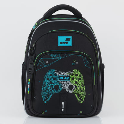 Batoh školní ortopedický Kite pro chlapce 9-12 let ergonomický černý