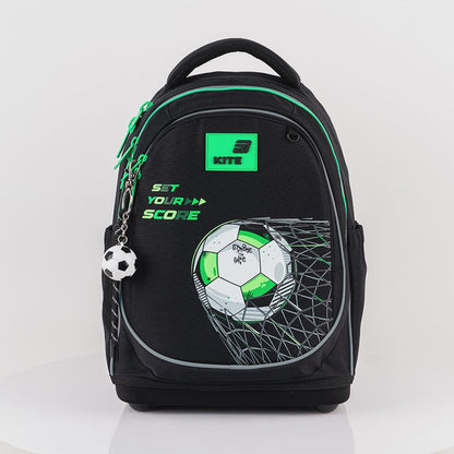Batoh školní ortopedický pro chlapce s motivem fotbalu Kite Football