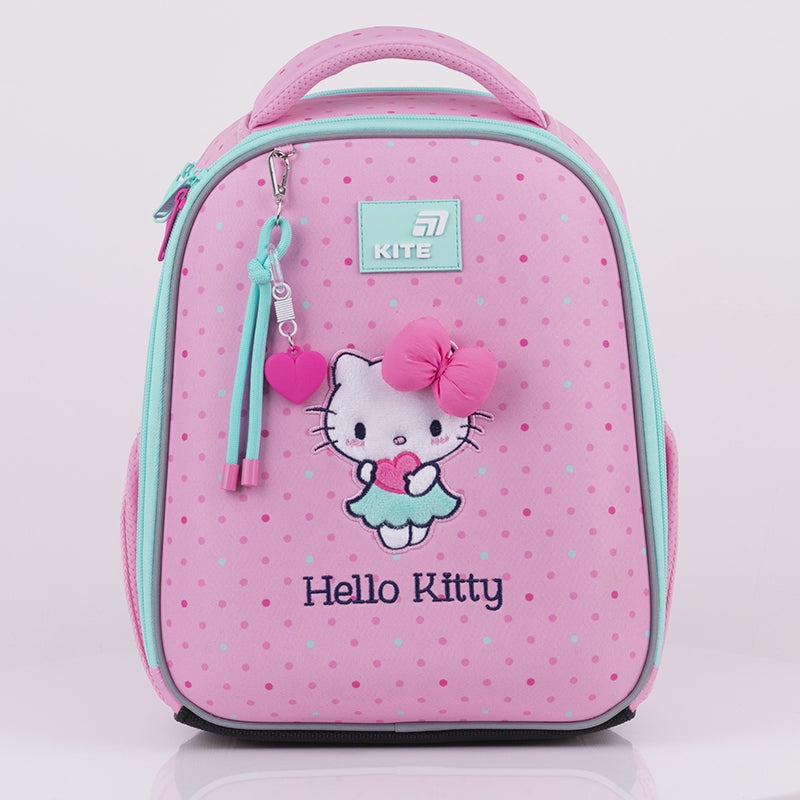 Aktovka školní ortopedická pro dívky do 1. třídy Hello Kitty Kite